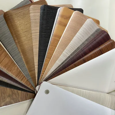 0.12-0.18mm Laminating/Wrapping/Membrane Decorative PVC Film for Door / Windowsils/Profiles/Panels