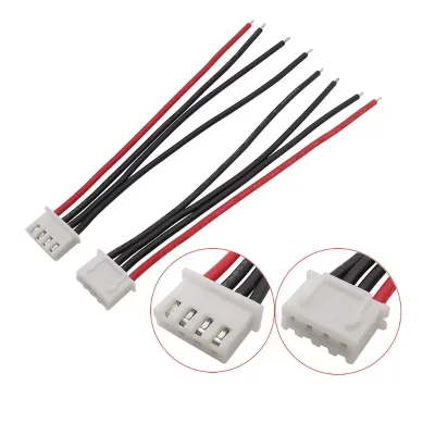 Connectors Jst Male and Female Jst Xh 2.54 4P 3Pin 5Pin 2 4 6 Pin Terminal Single Plug Wire JST XH 2.54 2.54mm Cable Connector