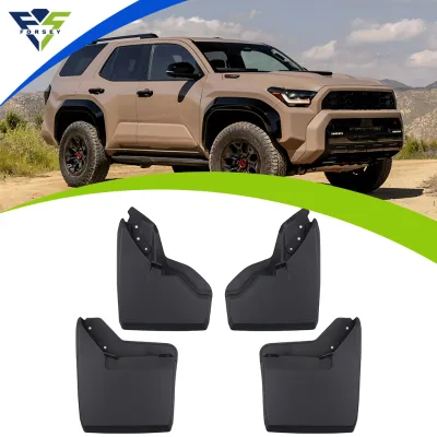 Car Mudflaps for 4Runner 2025 4x4 Pickup Truck Splash Mud Guard Flaps Upgrade Kits Mudguard Mud Shield