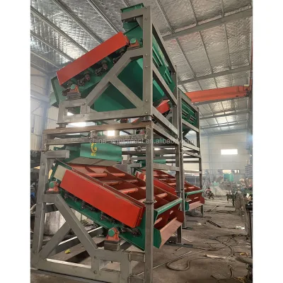 Electromagnetic Mineral Mine Slurry Dewatering Screen Tripple Deck High Frequency Vibrating Screen