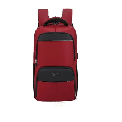 In-stock Wholesale Oxford Large Capacity Laptop Backpack Men College Students Middle School Students Casual Double Polyester