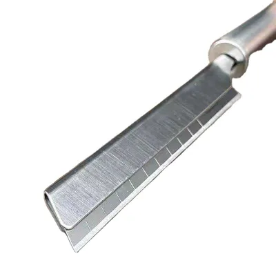 Stainless Steel Pig Hair Scraper Blade Holder for Removing Hair Specialized Blade Holder for Scraping Pig Hair