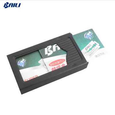 High Sharpness Replaceable Super SS & Plastic Double Edge Razor Blade Cartridge Refill Customized BAILI PJ001
