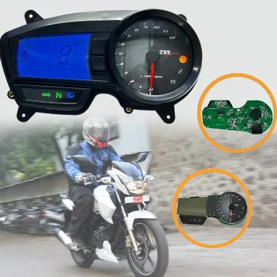 Hot Trend LCD Digital Odometer Motorcycle Meter Instrument Cluster for Apache Rtr 160 180 Abs 180rtr Rtr180 Parts