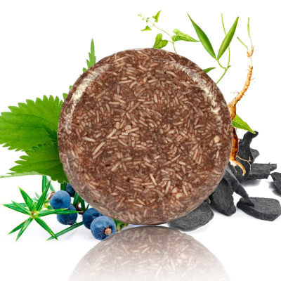 Hair Darkening Shampoo Bar-He Shouwu Natural Organic Conditioner Moisturize and Repair Damaged Hairs Care Soap Shampoo