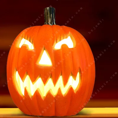 Halloween Indoor Lighting Decor Grimace Pumpkin Head Plastic Candlestick Candle Holders Lanterns with Customized Color & Size