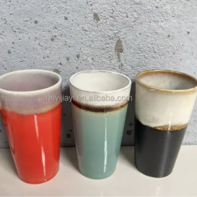 New DesignJapanese Style Stoneware Tea Cup Coffee Mug