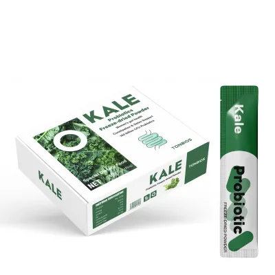 TONBIOS Formula Concentrated Kale with Probiotic Powder for Immune & Digestive Support