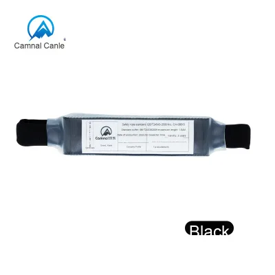 Camnal Outdoor Positioning Lanyard Hook Buckle Fixed Anchor Anti-Fall Buffer Strap Polyester Shock Absorption Flat Strap 100kg