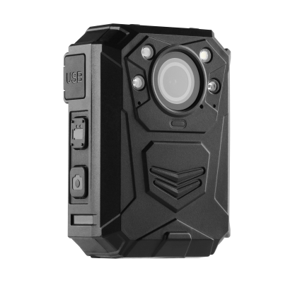 Upgrade Professional Body Worn Camera with GPS Dual Recording Connecting External Camera 720P 1080P