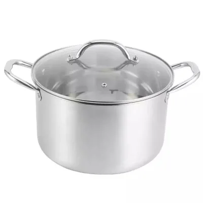 New Style Stainless Steel Steamer Pot Cooking Pots Cookware Stock Pot