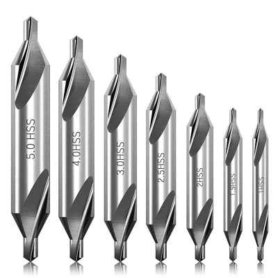 Factory Price DIN333 HSS Center Drill Bit for Lathe Centering Drilling Tool Accept Various Size