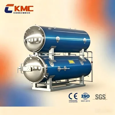 Water Bath Retort Autoclave Water Immersion Sterilization Pot for Canned Food Sauce Meat