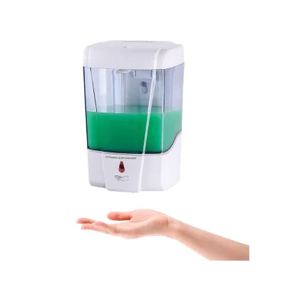 Hot Selling 700ml Plastic Foam Soap and Hand Sanitizer Dispenser with Modern Design for Hotels