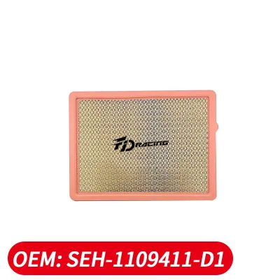 Excellent air permeability Car air filter OEM SEH-1109411-D1 for BYD Yuan 1.5L 2016 Model /Yuan 1.5T BYD476ZQA 2016-2020