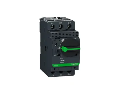 New Splices Type Electric Motor Circuit Breaker with Knob Control. Settling Current 13-18A. GV2PM20C