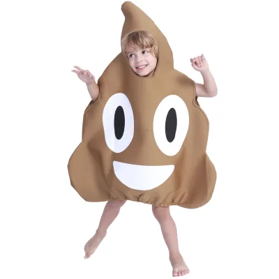 Halloween Costume Sponge Poop Children's Performance Set Halloween Cosplay Costume