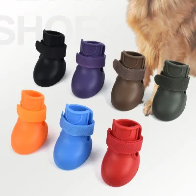 High Quality Cute Style Dog Shoes for Big Dog S- 7XL Waterproof Dog Boots Fluorescence Design
