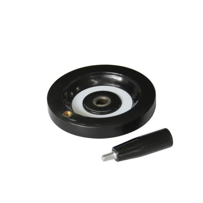 Specializing in the Production Bakelite Ripple NC Machine Tool Handwheel Black Solid Valve Handwheel