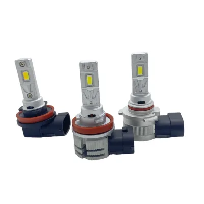 Original 1:1 Size F25 LED Headlight Unique Plug Play Design Direct H7 H4 H11 Connection 6000k Color Temperature without Fan