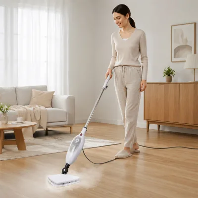 Upright Steam Mop Enhanced Pressure Steam Mop for Multi Surface Deep Sanitization Project Supply