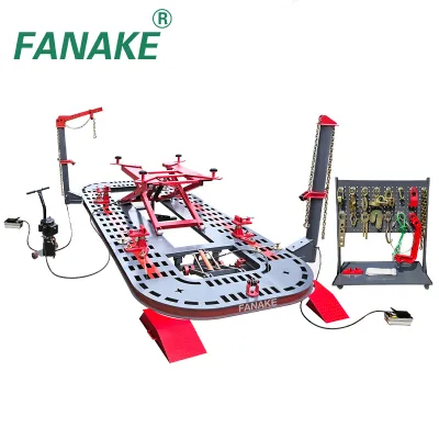 Fanake FA-5 Cheap Price Full Plate Collision Pulling Machine / Chassis Straighter / Car Body Frame Machine Manganese Steel