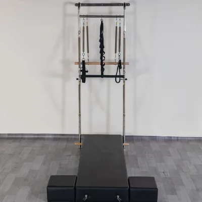 Professional Pilates Wall Tower Unit Gym Fitness Sets Wall Mounted Tower Yoga Training Exercise Pilates Cadillac Trapeze