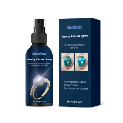 Hot Sale Natural Formula Fast and Effective Blackening Decontamination No Residue Anti-oxidation Jewelry Cleaner Spray