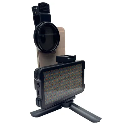 Mobile Phone Photo Tattoo Reflective Removal Kit for Tattoo Artist Photography Fill Light with Polarized Filter