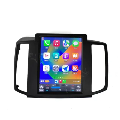 2 Din Android Car Radio Auto Stereo GPS Navigator Built-in Wireless CarPlay 1 Year Worldwide Map for Nissan MAXIMA 2009-2014