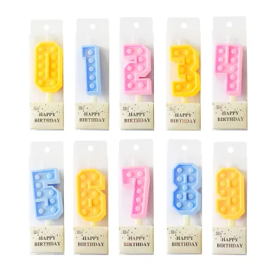 Party Supplies Number Birthday Candles Big Candles Bougie Anniversaire