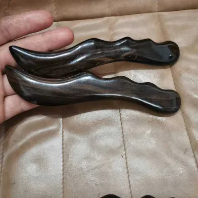 DIY Wood Body Guasha Soft Tissue Therapy Anti-cell Division Muscle Release Wooden Gua Sha Tool