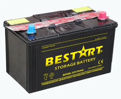 12 V 75Ah JIS N70ZL Car Battery for Japanese and Asian Car Vehicles