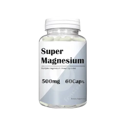 Super Magnesium Supplements Malate Glycinate Taurate Orotate Citrate Threonate Magnesium Capsules