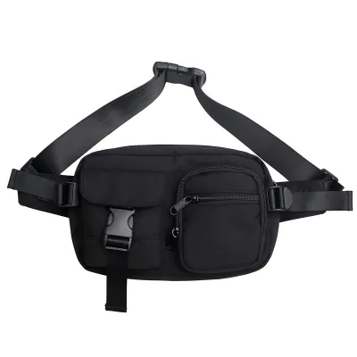 Wholesale Custom Men Waist Bag Sport Cheap Pack Portable Outdoor Running Chest Bags