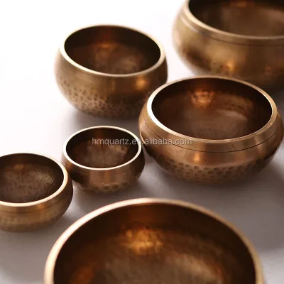 HM Brass Meditation Chakra Singing Bowls
