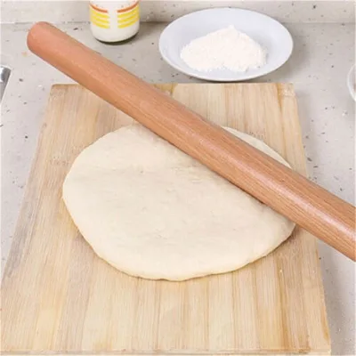 Engraved Rolling Pin for Cookies Long Thin Small Pasta Customized Kitchen Wooden Pins Set of 6 Dumplings 25 Cm Bakers Silicone