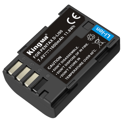KingMa Rechargeable Battery D-Li90 for Pentax 645D 645Z K-01 K-3 K-5 K-5 II K-5 IIs K-7