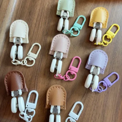 Portable Simple Super Mini Thread Clipper Sewing Tool with Protector and Hook Waterproof & Durable for Embroidery Needlework