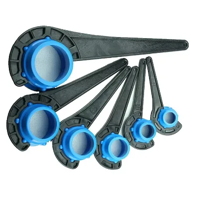 DaringFish Manual PE Quick-Connect Fitting Locknuts Tees Straight Connectors Elbows Other Pipe Fittings Specialized Wrench