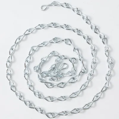 Single Jack Chain in Carbon  Steel Material Weldless Chain With Accessories for Lamp Chain Useful