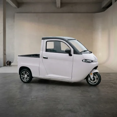 3KW 100% Pure Electric Cargo 3 Wheels Electric Cargo Tricycle for Urban Mobility with 72V Lithium Battery for Logistic Delivery