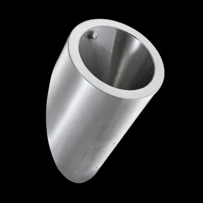 Kuge Corrosion Resistant Wall Mounted 304 Stainless Steel Male Urinal for Railway Station Restrooms