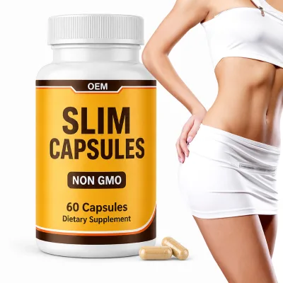 OEM/ODM Private Label Adult Slim Capsules Natural Botanical Raw Material Supplement Bulk 60 Counts Customized Service