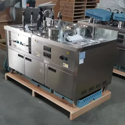 Commercial Restaurant Intelligent Electric Bain Marie Noodle Cooker 220V 19000W Xuzhong XZ-JML6-3H1