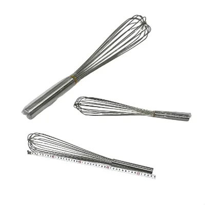 SUNMAX Stainless Steel Cooking Whisk Fluffier Eggs Smoother Batters-The Perfect Stainless Steel Whisk for Your Kitchen