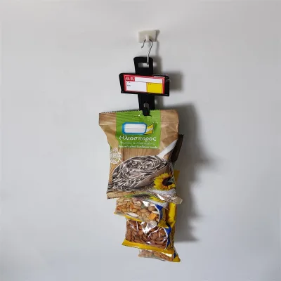 Hot Sale Plastic Hanging Display Clip Strip Merchandising Strips Label Holder Acrylic Shelf for Shops Retail