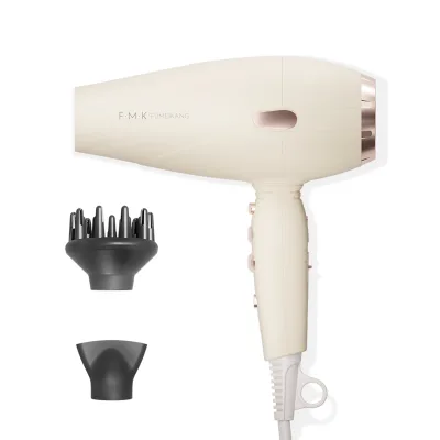 Negative Ions Professional DC Motor Low Noise Wall-Mounted Hair Dryer Sensor Function Diffuser Nozzle Cool Shot Button-FMK Brand