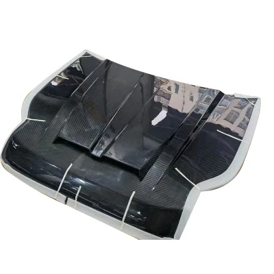 BS Style Hot Sale Carbon Fiber Bonnet Hood  for Land Rover Defender Carbon Hood Perfect Fitment