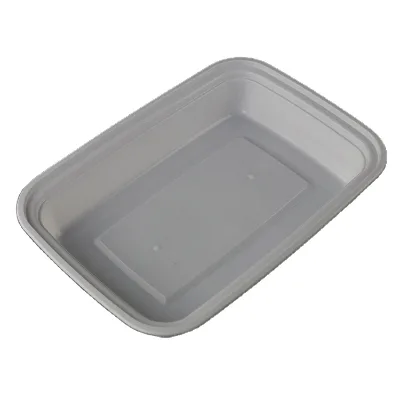 Wholesale 1000ml Disposable Plastic Bento Food Storage Lunch Box Meal Prep Containers Takeout Container Microwave/Freezer Safe